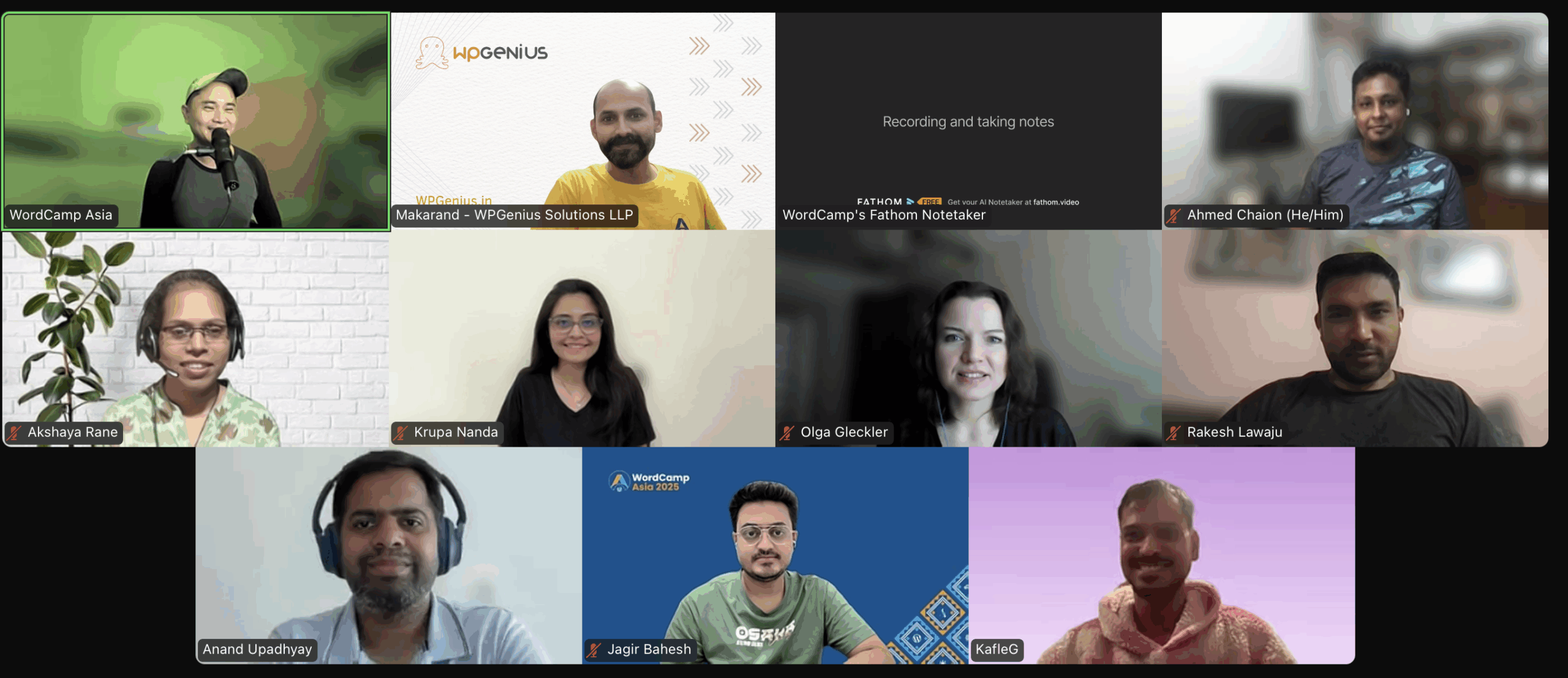 WordCamp Asia 2026 Contributor Day Team